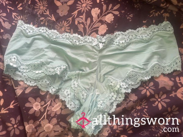 Victoria's Secret Silky Blue Panties