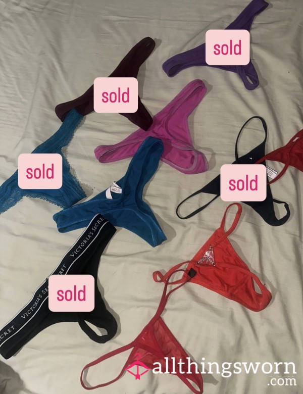 Victoria’s Secret Thongs & G-Strings