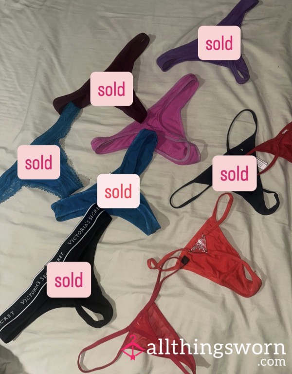 Victoria’s Secret Thongs & G-Strings
