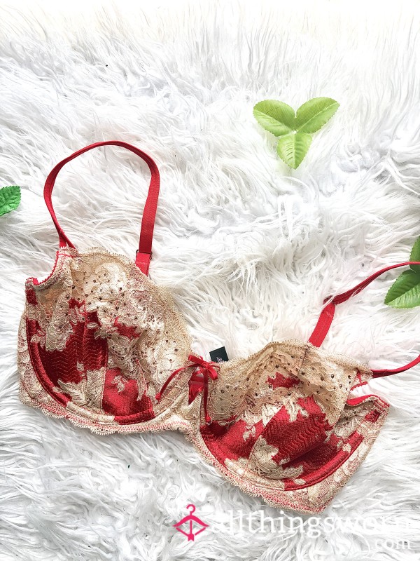 Victoria’s Secret Unlined Demi-Buste Diamond Bra (34DD)