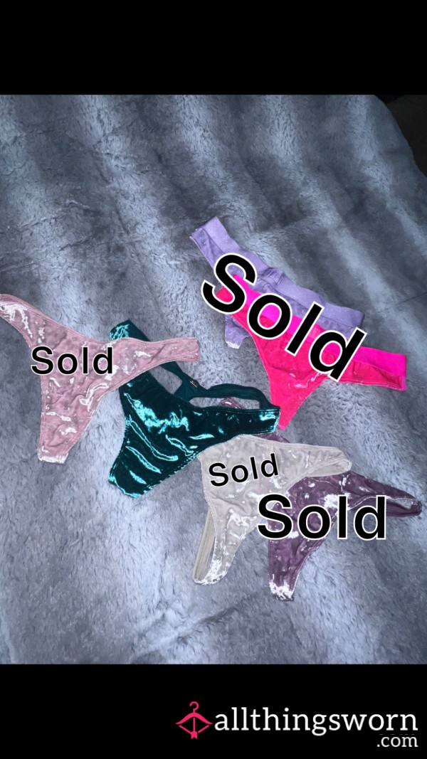 Victoria’s Secret Velvet Thong Galore