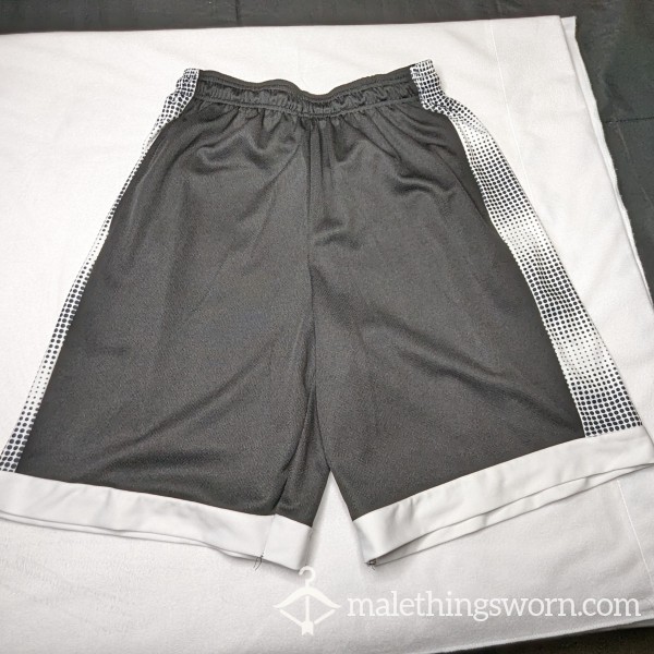 Victory Men's Basketball Gym Workout Shorts NEW Activewear Black Large Customs Available