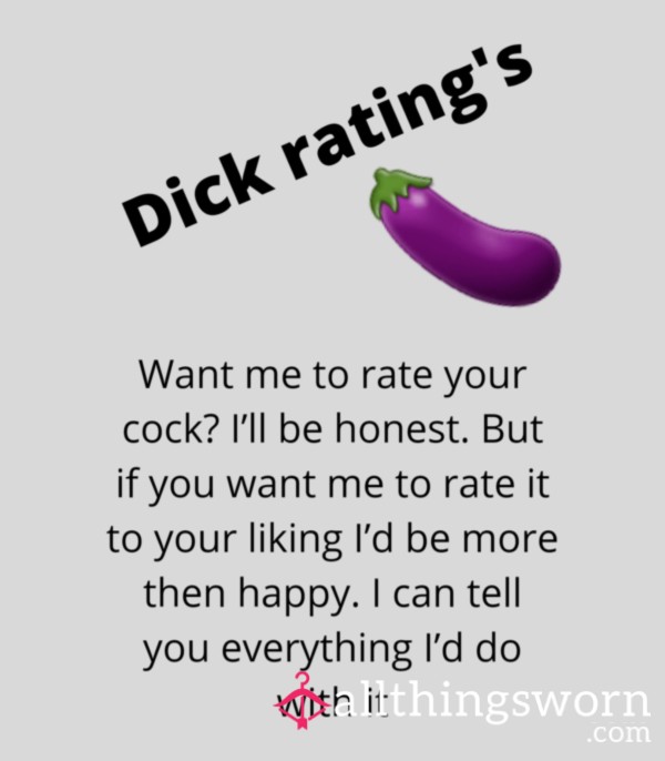 Video D*ck Rating / Review 🤤💦