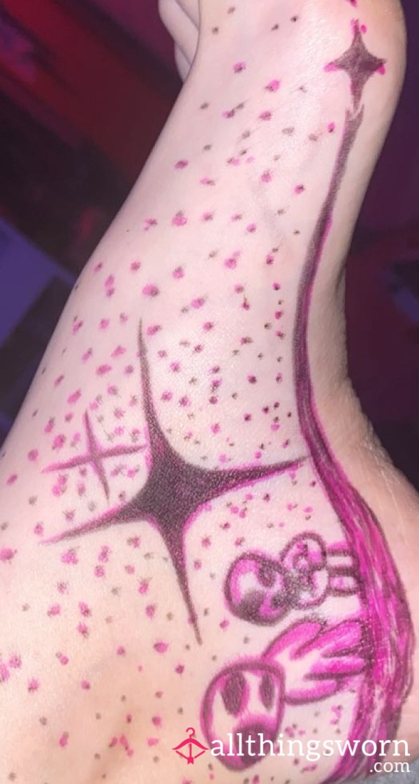 VIDEO Drew On Myself For Tattoo Inspo