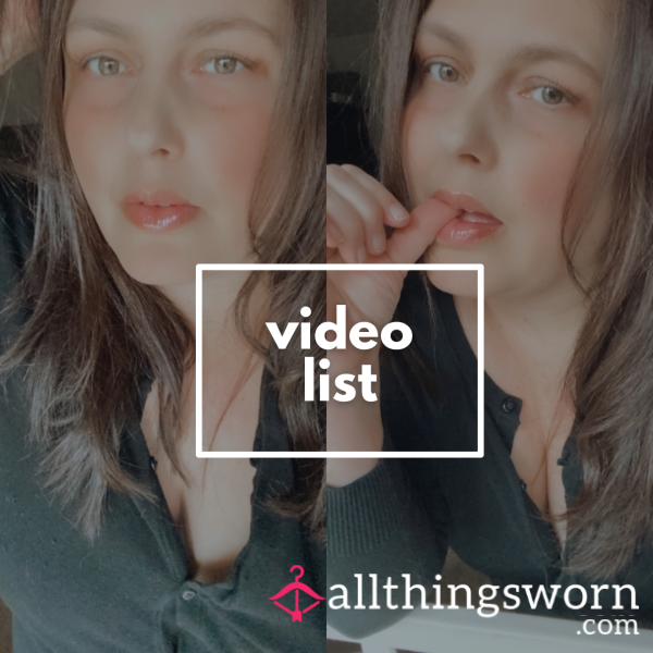 +VIDEO LIST+