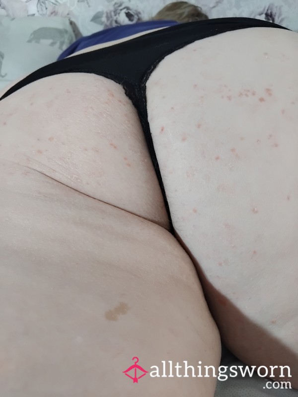 British Video Of Me Masturbating With Thongs On