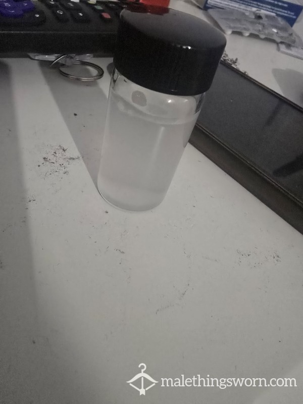Vile Of Shower Water