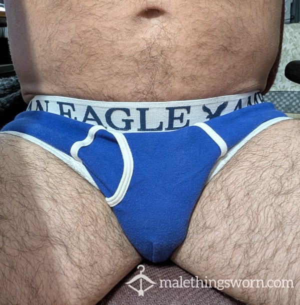 Vintage Blue AE Briefs