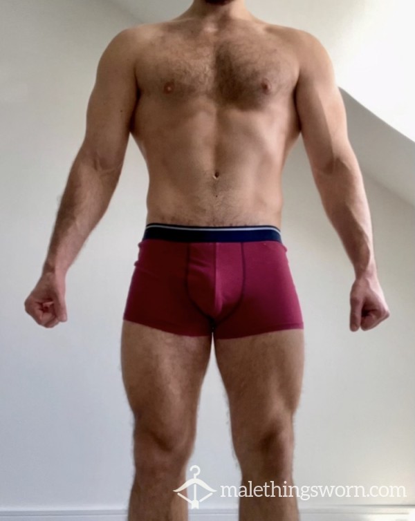 🔥 Vintage Red Boxers – 10 Years Of Heat, Still Flawless 🔥