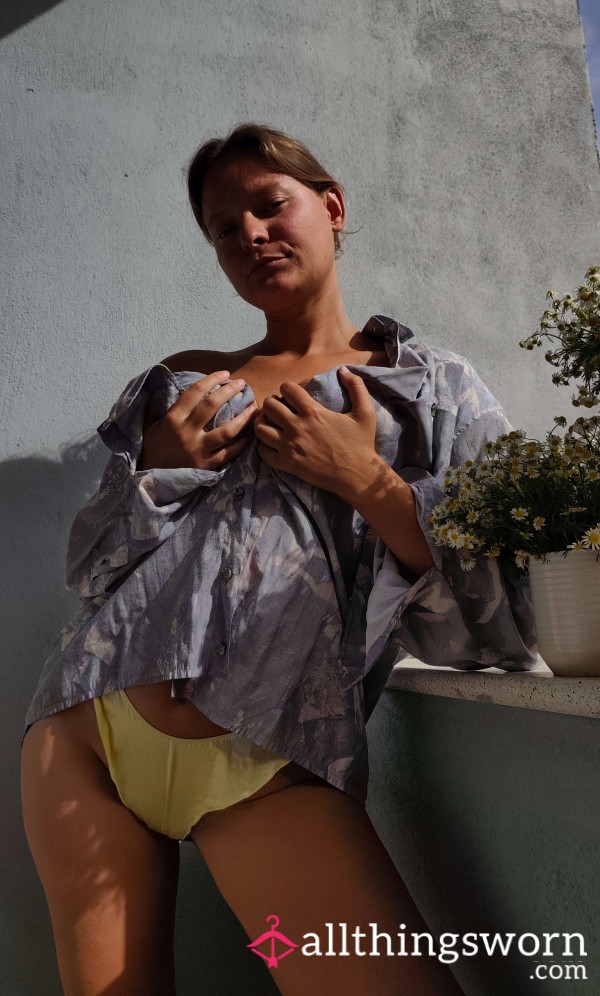 Vintage Silky Long Sleeve Blue Shirt