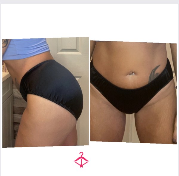 (Sold ) Vintage VS Black Satin Panties 🖤