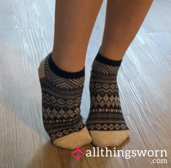 Vintage Wool Socks - Worn For Hiking