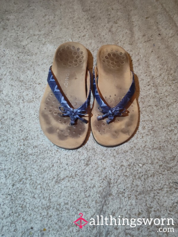 Vionic Flip Flops, My Toe Prints