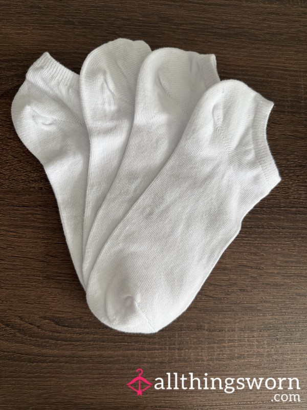 Virgin White Socks – Waiting To Be Worn