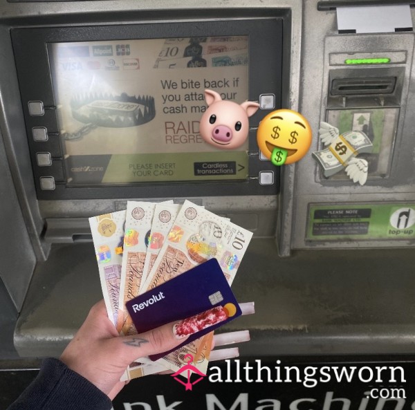 Virtual Cash Withdrawal Experience💸🐷