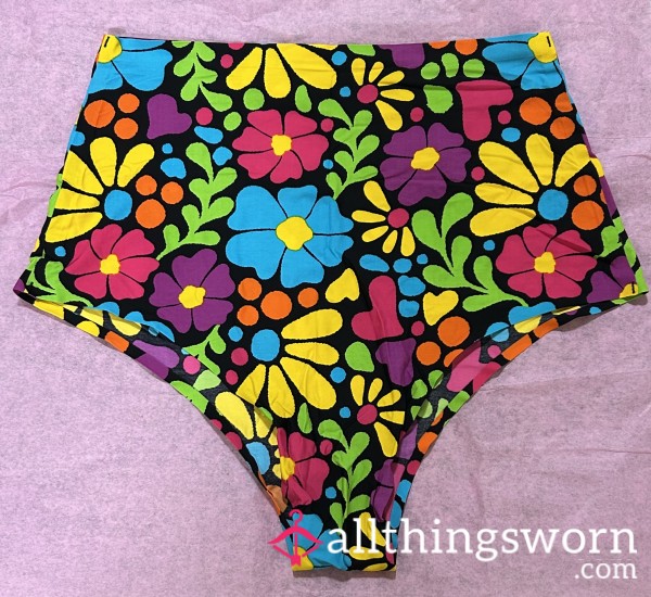 Vivid Flor*l Cheeky | XXL