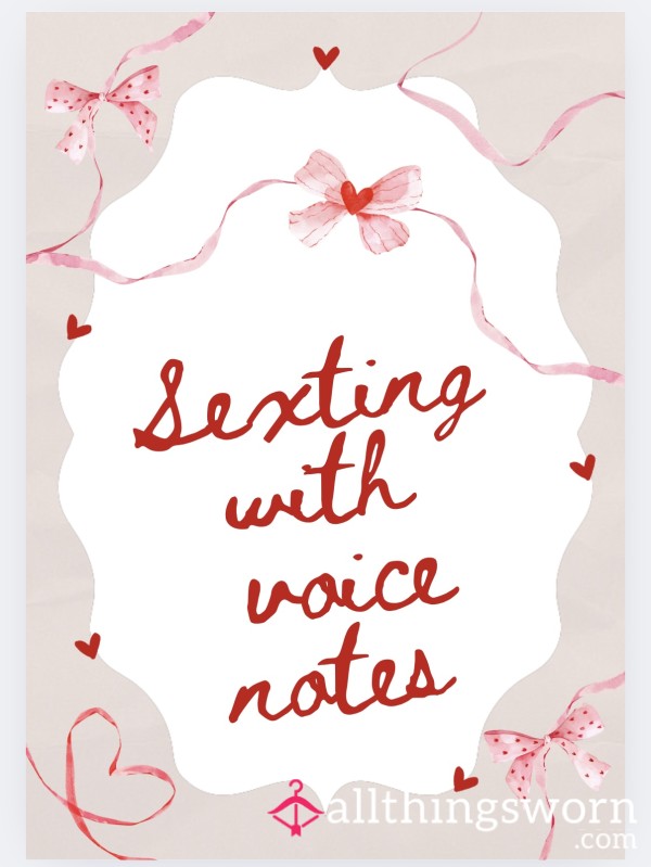Voice Note S**ting
