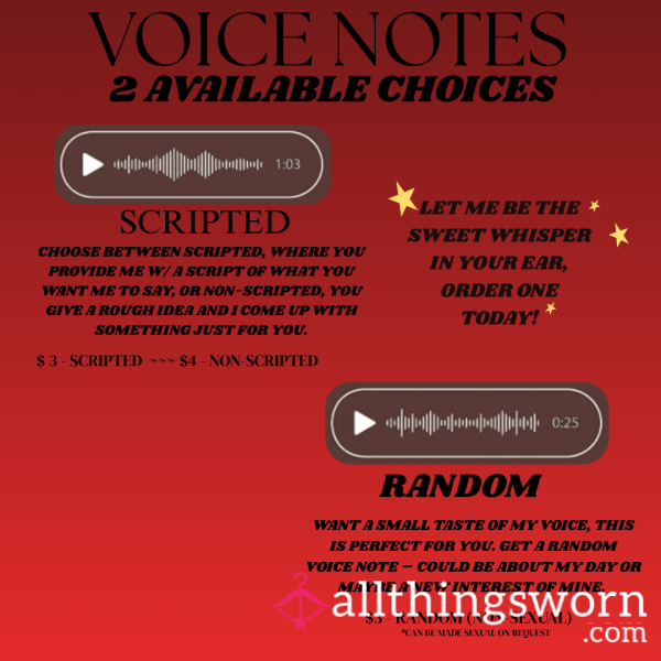 Voice Notes