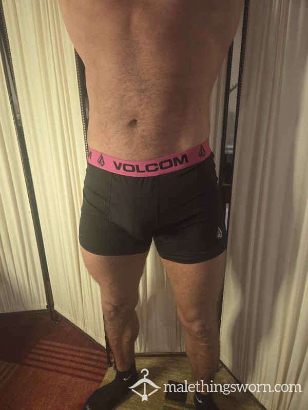 Volcom Boxer/Briefs Black W/blue Waitband