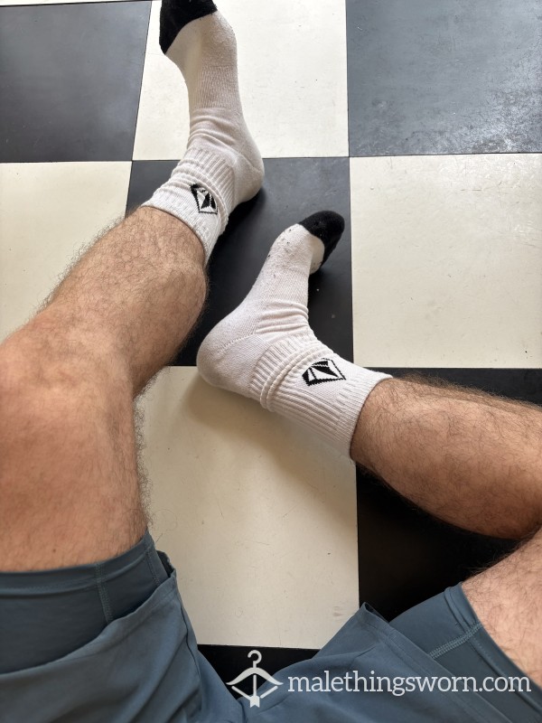 Volcom Socks (White & Black)