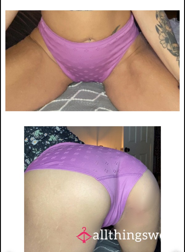 VS Purple Bikini Panties