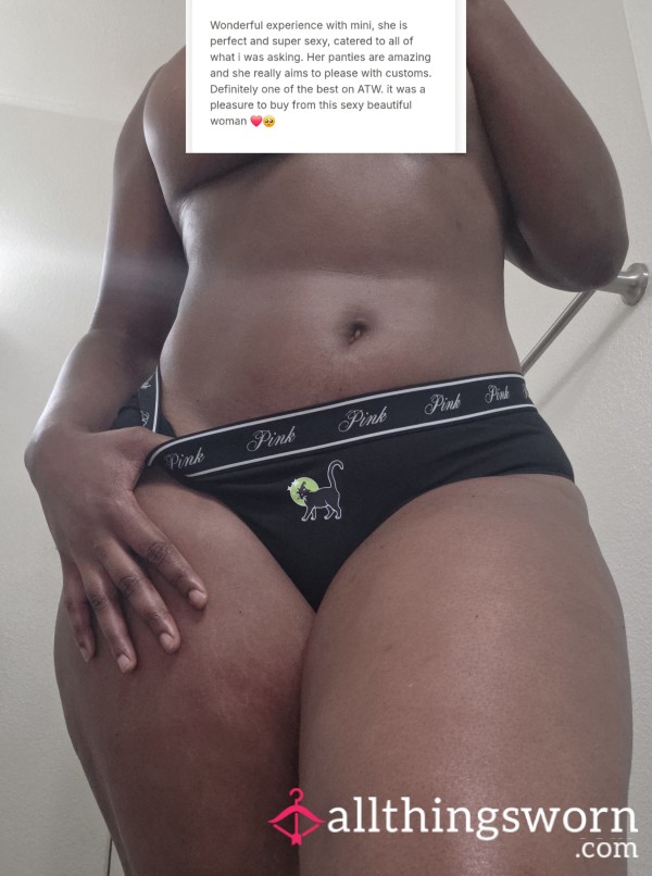 VS Black Cat Panties 🐈‍⬛✨️