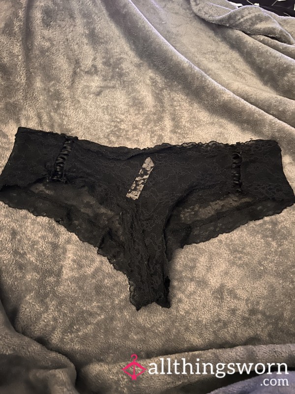 VS Black Cheeky Panties