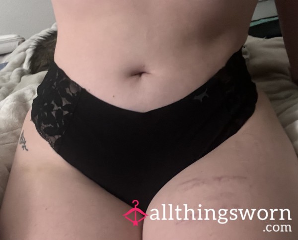 VS Black Lace Panties