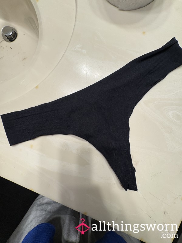 VS Black Thong - STRONG SCENT