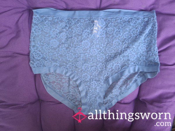 Vs Blue Mesh Panties