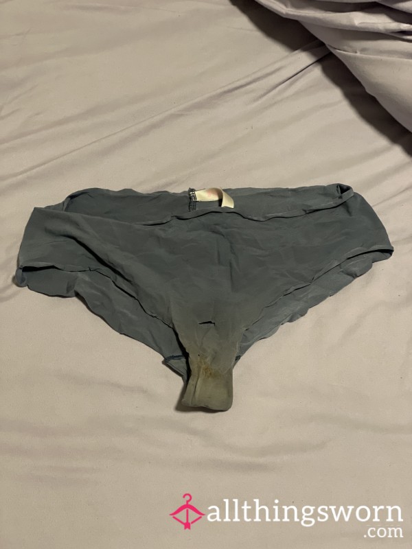 VS Blue No Show Well-Worn Panty