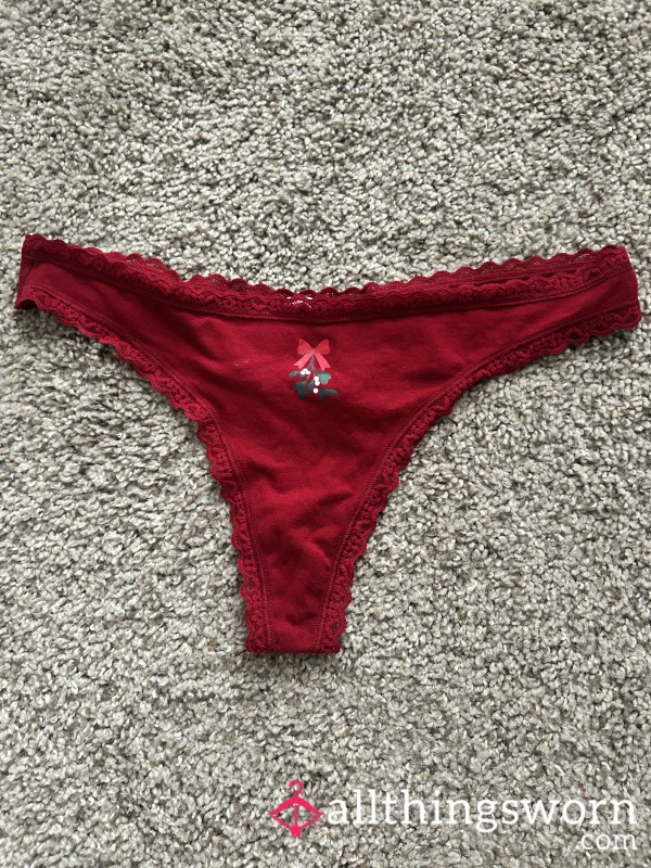 VS Christmas Thong