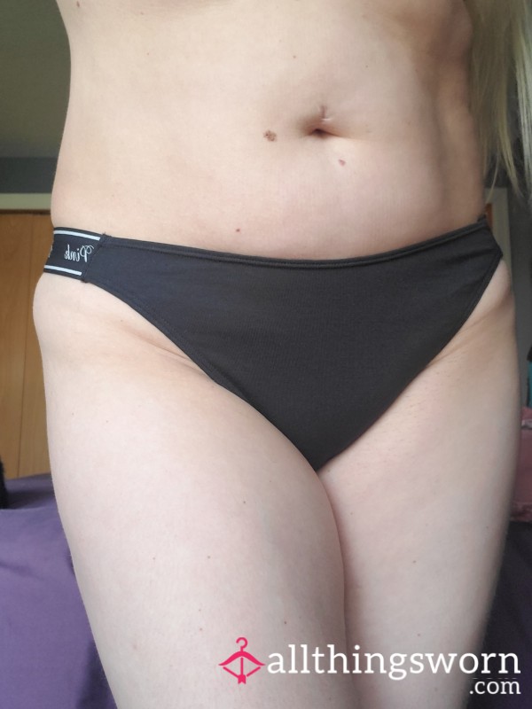 VS Cotton Thong, Black
