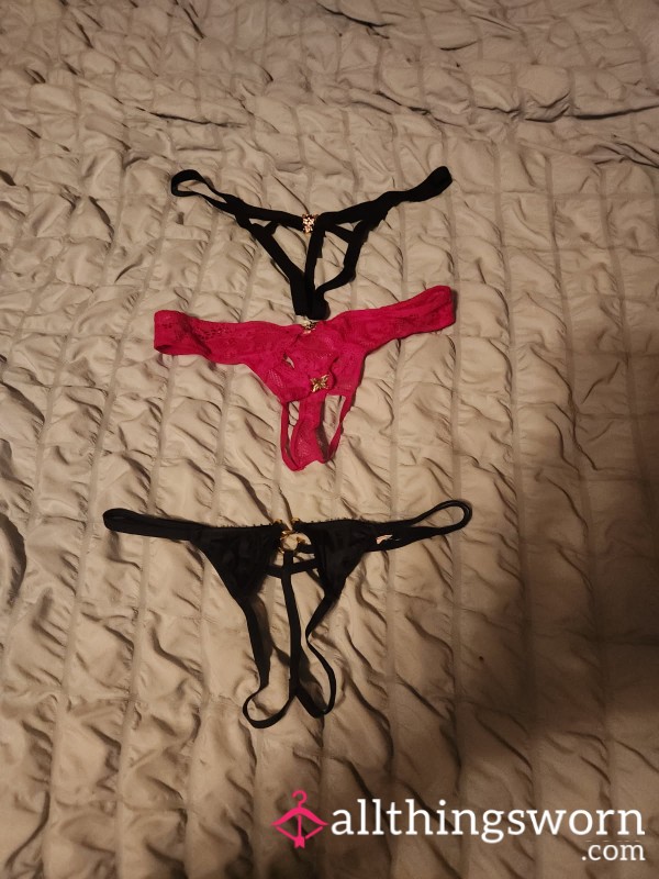 VS Crotchless Thongs