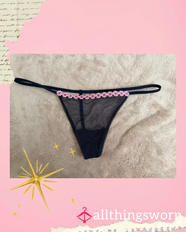 VS Flower Trim G-String