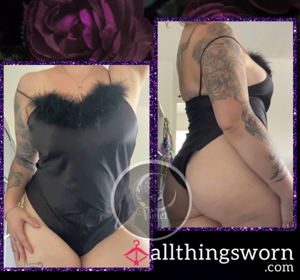 VS Gold Label Rare Satin Bodysuit