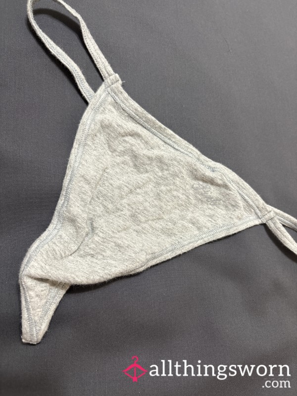 VS Grey G String
