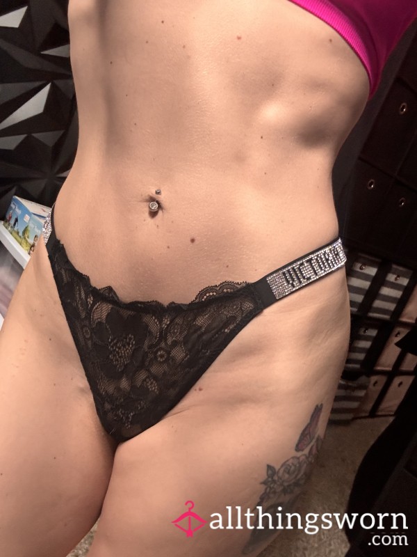 VS Lace & Diamonds Thong