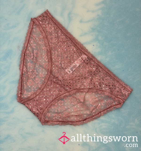 VS Lace Pink Cheekies 🎀