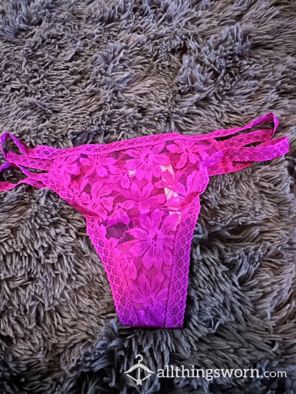 VS Lace Strapy Thong $35 2 Day Wear