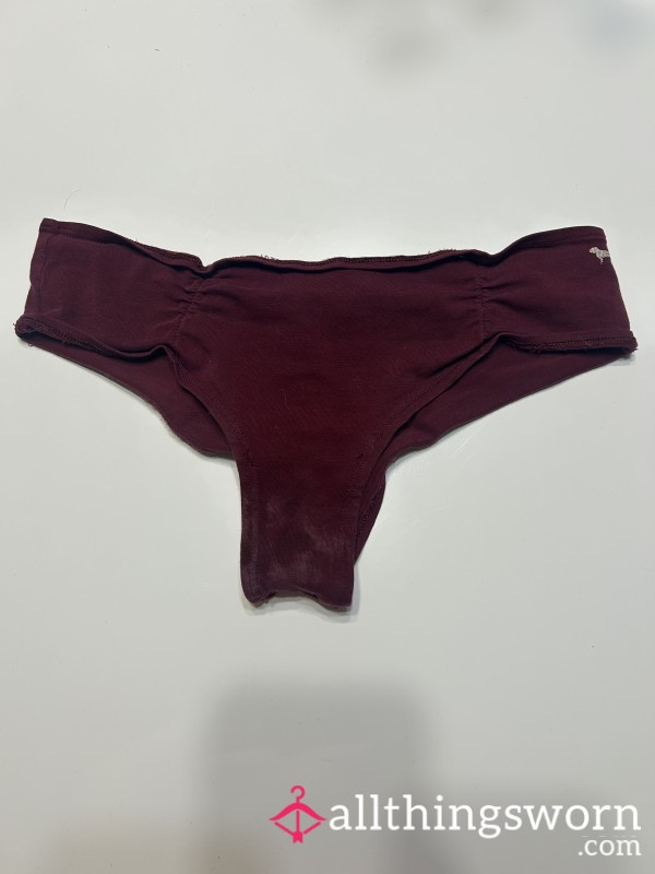 VS Maroon Cheeky Panties