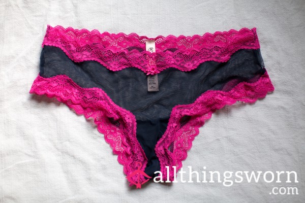 VS Mesh Pink And Blue Cheeky