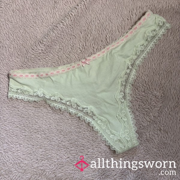VS Mint Green Thong ✨