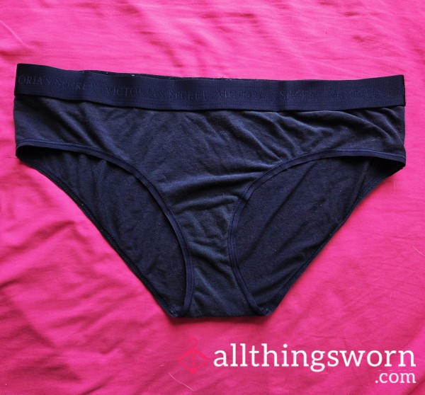 VS Navy Blue Cotton Panties