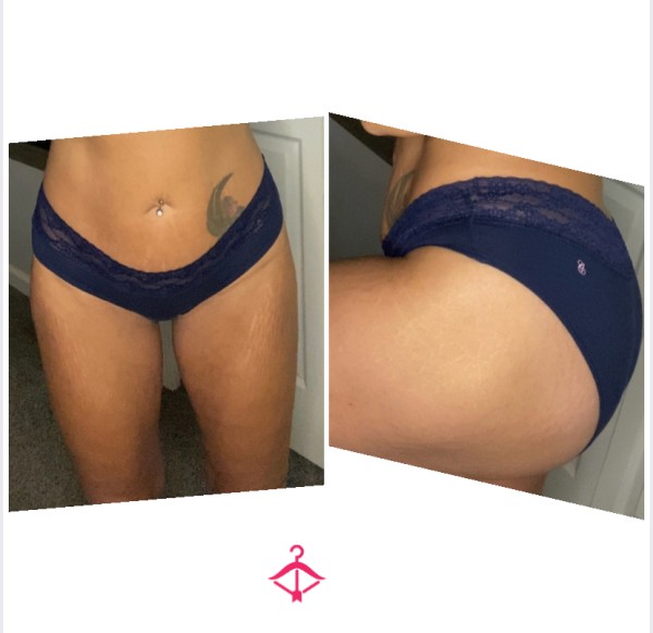 VS Navy Blue Cotton Panties