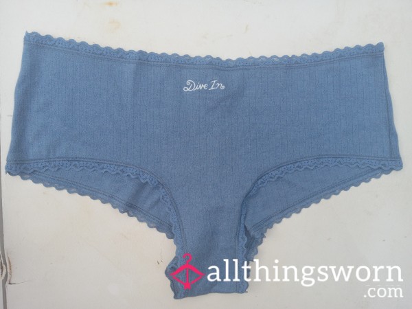 Vs Pink Blue Cheeky Panties Dive In