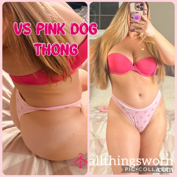 VS PINK Dog Thong