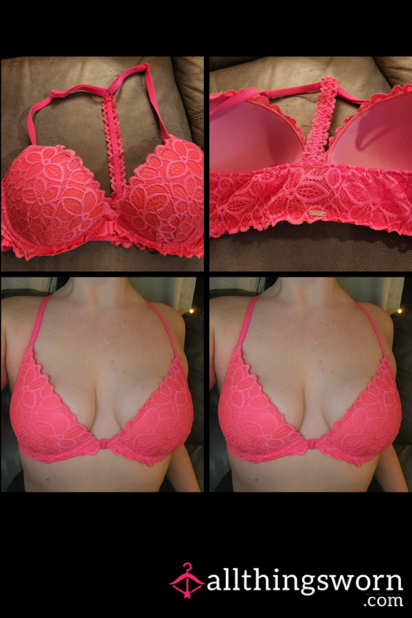 VS PINK Flor*l Bra