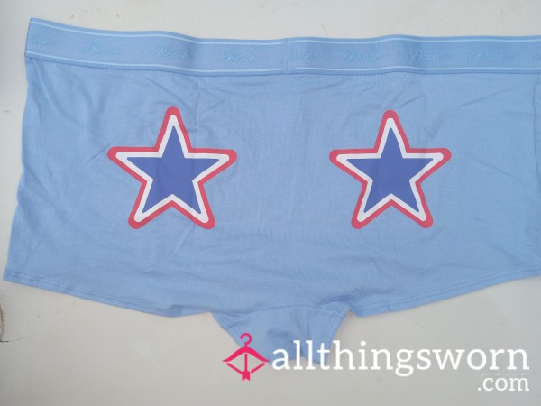 Vs Pink Red White And Blue Booty Panties