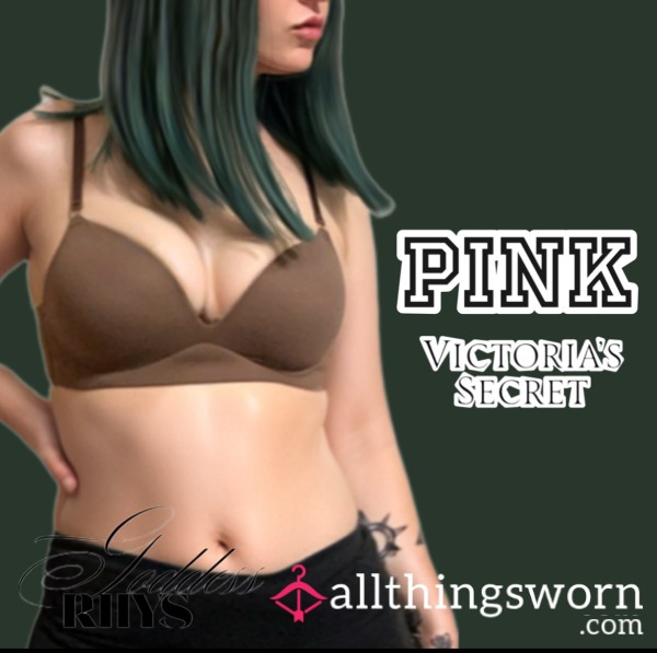VS PINK Wireless Push-up Bra 34B